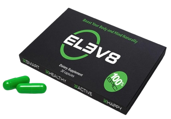 продукт Elev8 в коробке